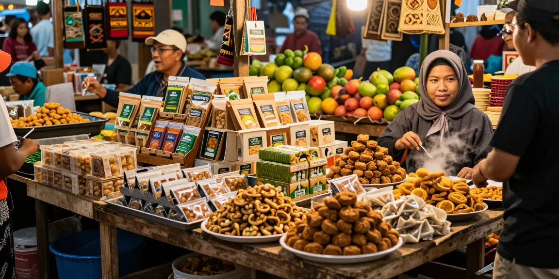 Experience the vibrant atmosphere of rokok88 login as you explore diverse Indonesian delicacies and beautifully packaged souvenirs.