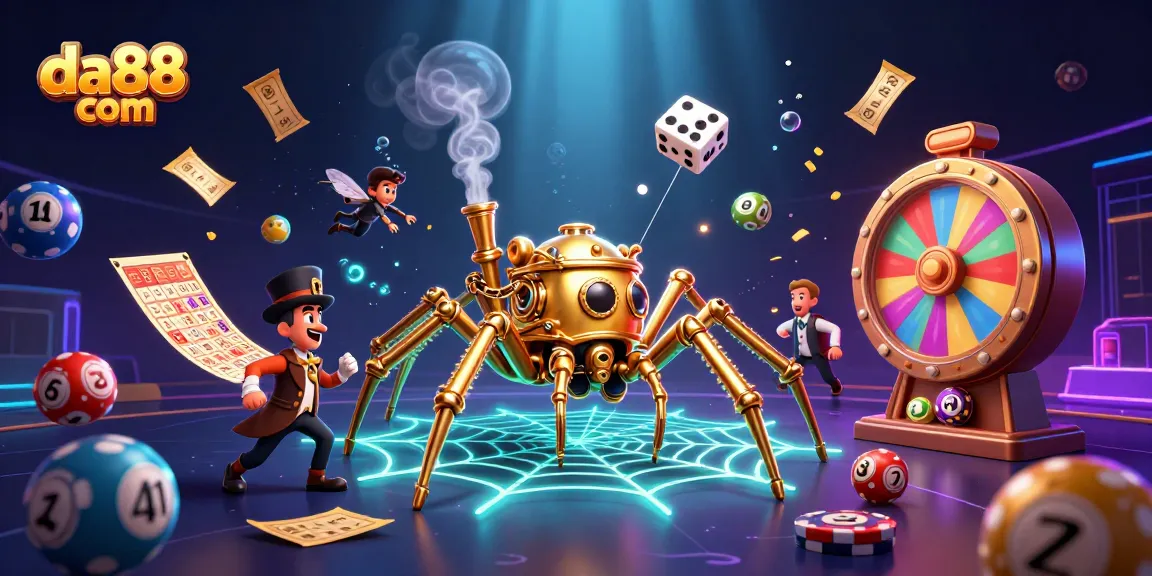 Engage with da88 com's exciting lottery scene featuring vibrant elements and interactive games.