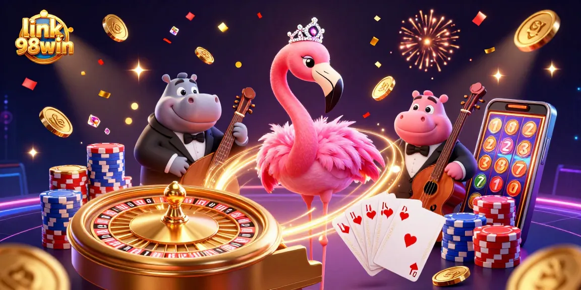 Engage with exciting games at link 98win, where fun and fortune await in a vibrant casino setting.