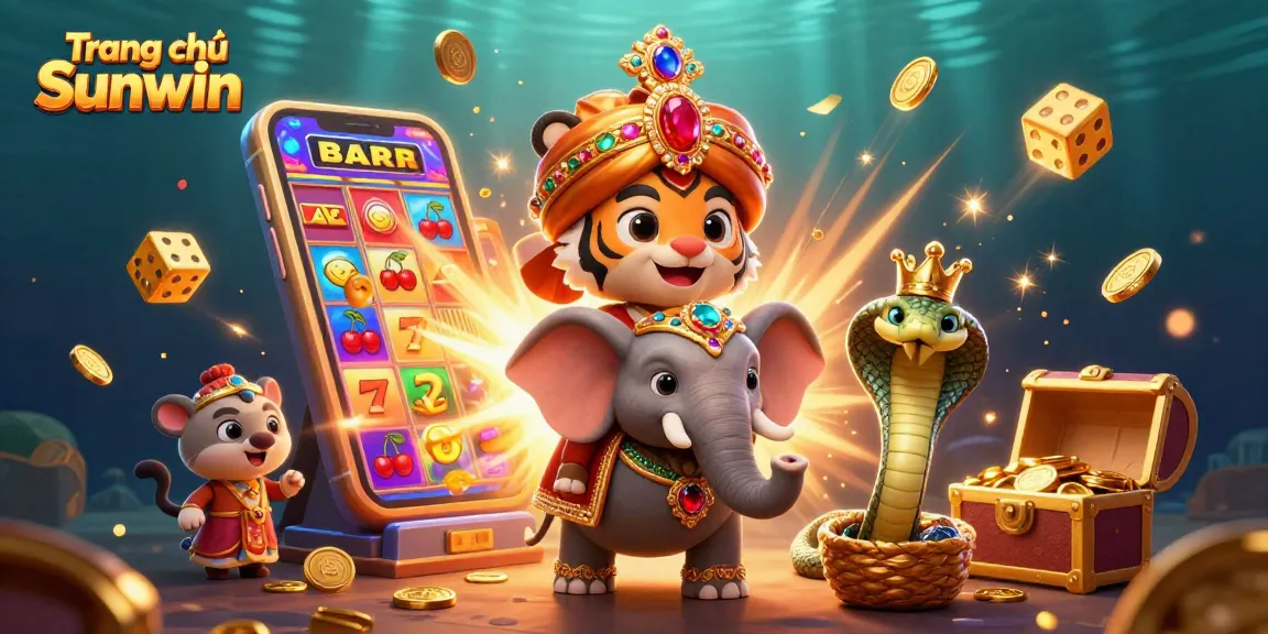 Experience thrilling games at Trang chủ Sunwin with a vibrant casino scene featuring slots, jackpots, and excitement.